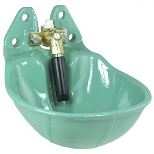 Abreuvoir en fonte émaillée, modèle 25R, valve laiton 1/2''