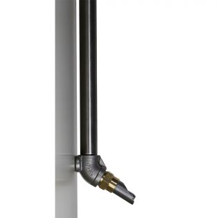 Tuyau de raccordement en inox 15'', 1 sortie femelle 1/2''