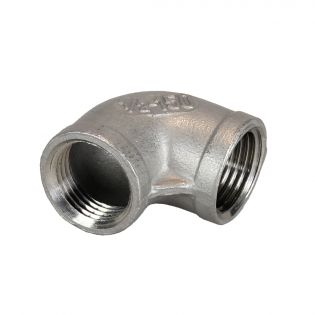 Coude en inox 1/2'' femelle/femelle