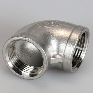 Coude en inox 3/4'' femelle/femelle