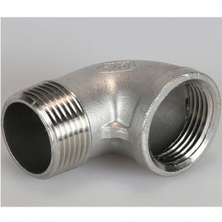 Coude en inox 1'' male/femelle