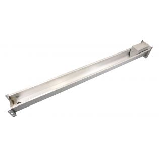 Abreuvoir pour chèvres et oies en inox, mod 6164, 47'' x 8''