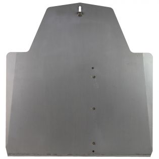 Plaque de protection pour auge à vidage express