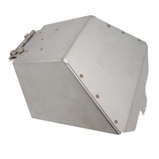 Ens. flotteur et capot de protection pour auges basculantes