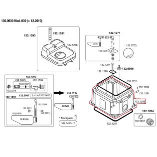Base d'abreuvoir thermo-source suevia modèles 630 et 850