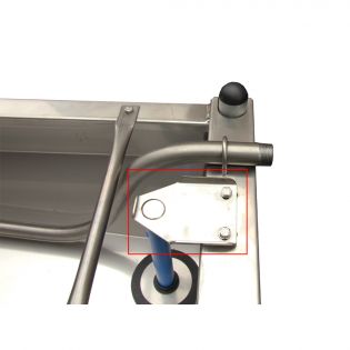 Plaque de support pour bouchon auge vidage Express