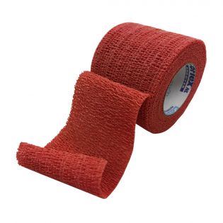 Bandage auto-adhésif CoFlex 2'' de large (rouge)