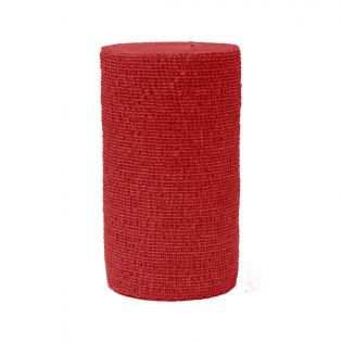 Bandage auto-adhésif CoFlex 4'' de large (rouge)