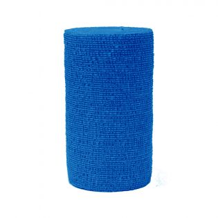 Bandage auto-adhésif CoFlex 4'' de large (bleu)