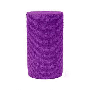 Bandage auto-adhésif 4'' de large (violet)