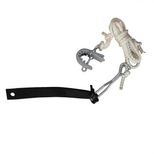 Attache-queue avec élastique et corde nylon