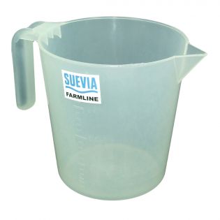 Tasse agricole à mesurer de 1 litre (0,2 gal)