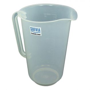 Tasse agricole à mesurer de 2 litres (0,5 gal)