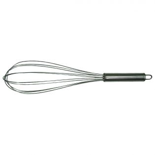Fouet à lait en inox 18'' de long (45 cm), 5 branches