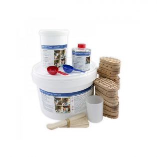 Ensemble de soins des onglons, 10 semelles de bois