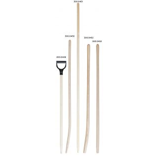 Manche en bois de hêtre 51'' pour grattoirs et pelles