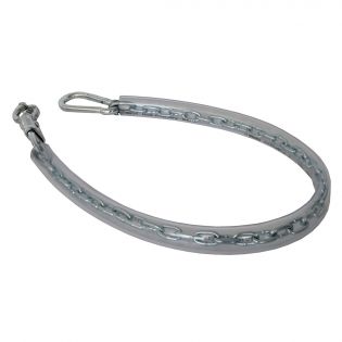 Attache Anti Panique Cheval Avec Revêtement PLastique 35''