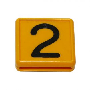 Numéro d'identification pour collier chiffre #2