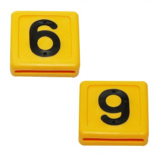 Numéro d'identification pour collier chiffre #6 ou 9