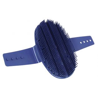 Étrille de plastique à dentelure fine