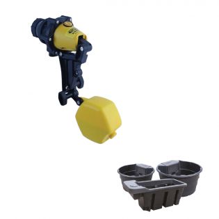 Valve pour bac à eau agri-plastics pour bétail