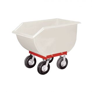 Chariot à moulée Agri-Plastics, 436 litres (12 boisseaux)