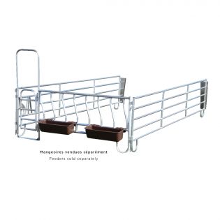 enclos standard pour huche de groupe agri-plastics