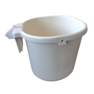 Chaudière pour clôture en plastique robuste, 11 litres