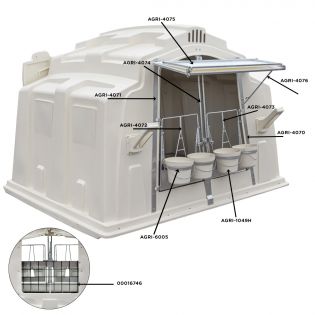 Ensemble de conversion pour Huche de Groupe Agri-Plastic
