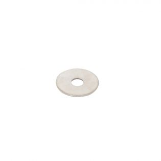 Rondelle plate en acier inoxydable pour tapis 1/4'' x 1''