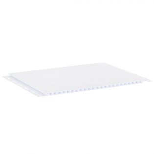 plaque plastique blanc