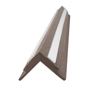 Cornière intérieure 48'' pour patio Dekavie, Brun Forestier