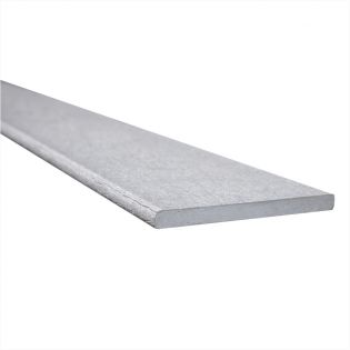 Planche de Fascia en Plastique Recyclé, Gris de Mer
