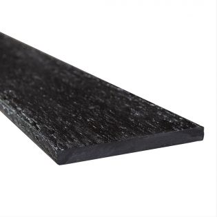 Planche de Fascia en Plastique Recyclé, Noir