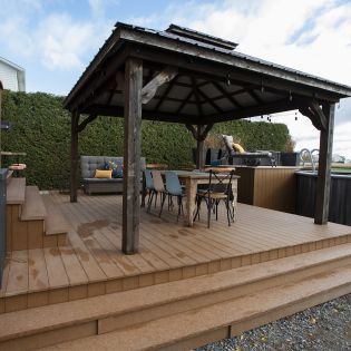 Marche Cèdre-des-Bois, 1,5'' x 11,5'' x 24'