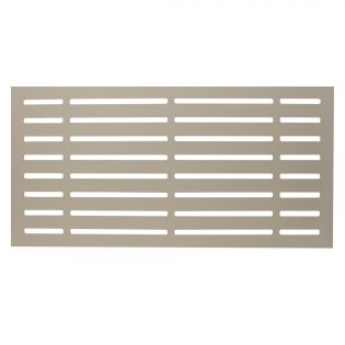 Treillis en plastique, Sable Riverain, 24’’ x 48’', Rayures