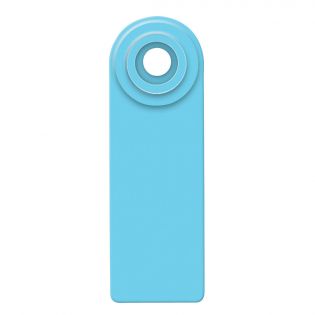 Étiquettes d'oreilles pour mouton mâle, bleu, pqt de 25
