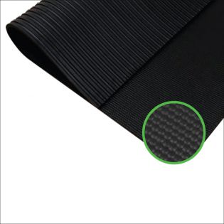 Tapis de caoutchouc économique 4' x 6', 12mm (1/2'')