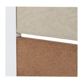 Espaceurs Kléco pour mur d'intimité, pqt de 20, Blanc, 1/2''