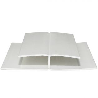 Moulure de PVC en forme de H, 1/2'' X 10’