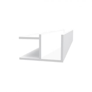 Moulure de coin en PVC pour Norlock 1 3/8'' x 1 3/8'' x 20'