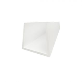 Moulure de PVC en U,  1 3/8'' x 20'