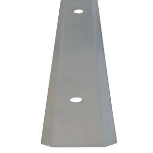 Moulure de joint à 15 trous en acier inoxydable, 96''