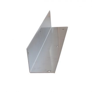 Moulure de coin 4'' en acier inoxydable