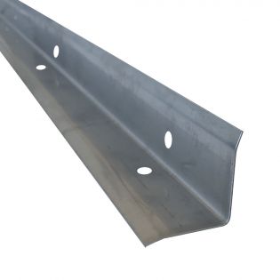 Moulure de coin extérieur à 7 trous en acier inoxydable 48''