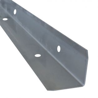 Moulure de coin intérieur à 7 trous en acier inoxydable 48''