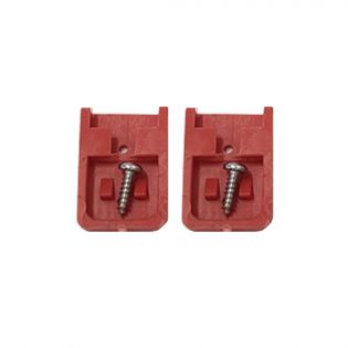 Capuchon rouge d'extrémité pour crochet Milk Bar