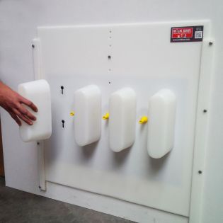 Panneau séparateur à tétines pour chevreaux de Milk Bar