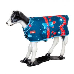 Couverture pour veau Milk Bar, modèle Festive Flora