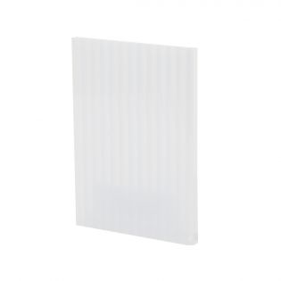 Panneau de polycarbonate Multiwall 8 MM, Opal, 4' x 16'